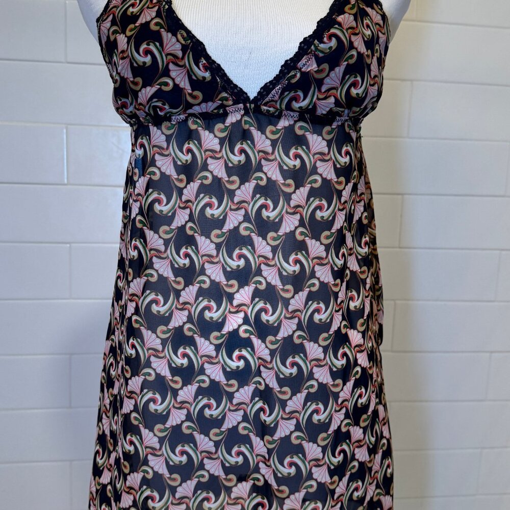 Multicolor slip dress